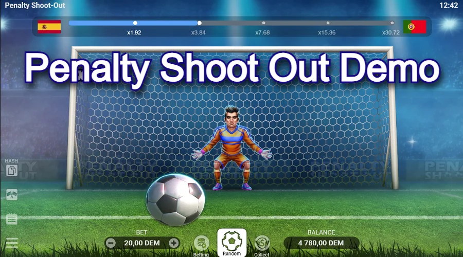 Multiplicadores en la Penalty Shoot Out Demo